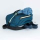 Bolsa de natación tipo duffle bag de 27 L azul con negro