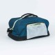 Bolsa de natación tipo duffle bag de 27 L azul con negro