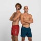 Bermudas 100 Hombre Rojo