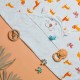 Toalla Bebé Estampado Sabana Algodón Capucha