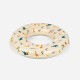 Salvavidas inflable para niños - Uso en alberca - Beige - Estampado sabana 3-6 años 51 cm