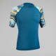 Playera Anti-UV Surf 500 Hombre Palmeral Manga Corta