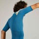 Playera Anti-UV Surf 500 Hombre Palmeral Manga Corta