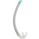 Kit Aletas Máscara Tubo Snorkel SNK 500 Niños Azul Gris Menta Pastel