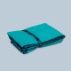 Toalla Azul Verde Microfibra Doble Cara Ultracompacta Talla XG 110 x 175 cm