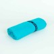 Toalla Azul Verde Microfibra Doble Cara Talla G 80 x 130 cm