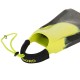 Aletas con Correa Bodyboard 500 Negro Amarillo