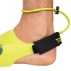 Aletas con Correa Bodyboard 500 Negro Amarillo
