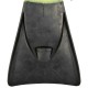 Aletas con Correa Bodyboard 500 Negro Amarillo