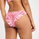 Panty de bikini de surf estilo tanga rosa texturizado para mujer Lulu Palmer