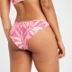 Panty de bikini de surf estilo tanga rosa texturizado para mujer Lulu Palmer