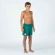 Bermuda de surf verde para niños BS100