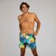 Boardshort Surf 100 15" Eco Melimel Negro