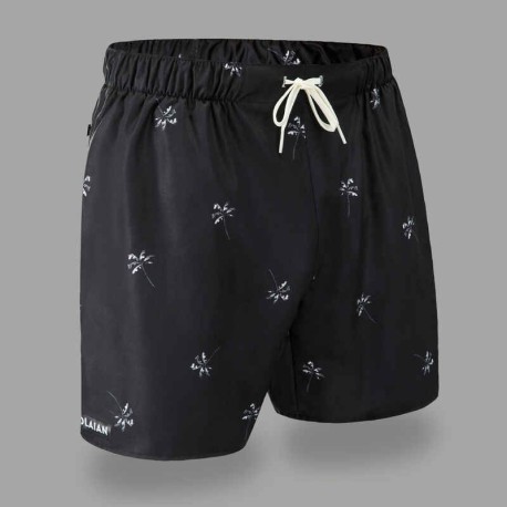 Bermudas 100 Hombre Palmito Negro 15”