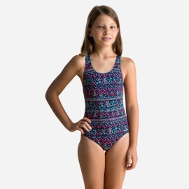 Traje de Baño Natación Basic Luna Niña Azul