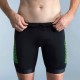 Traje de Natación Tipo Jammer - Fiti - Negro Amarillo Verde