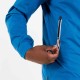 Chamarra Vela Sailing 100 Adulto Azul Claro y Azul Marino DDY Impermeable Rompevientos