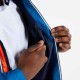 Chamarra Vela Sailing 100 Adulto Azul Claro y Azul Marino DDY Impermeable Rompevientos