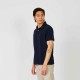 Polo marino de manga corta azul marino para hombre Sailing 100