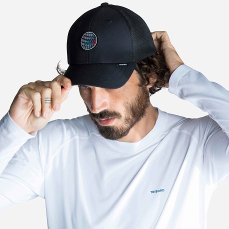 Gorra Náutica Vela Sailing 500 Adulto Negro
