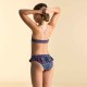 Panty de Bikini Natación para Niña - Lila Azul
