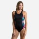 Traje de baño Natación Vega Light Fern Mujer Negro
