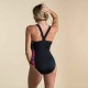 Traje de baño Natación Vega Light Fern Mujer Negro