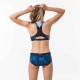 Panty Bikini Natación Kamyleon Map Niña Azul