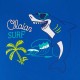 PLAYERA Solar Anti-UV Surf Niños Azul Estampado Manga Larga