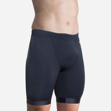 Jammer de natación negro fiti hexágono