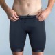 Jammer de natación negro fiti hexágono