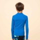 Playera Anti-UV Top Solar - Niños - Azul - Manga Larga