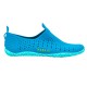 Zapatos acuáticos para alberca en azul y verde para niños Aquadots 100