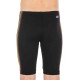 Jammer de natación negro con amarillo fluorescente para niño Fitib