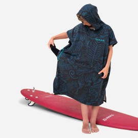 Poncho de surf de 135 a 160 cm para niños 550 Tiger
