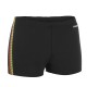 Traje de baño tipo short para natación - Niño - Fitib Flag Negro Amarillo Azul