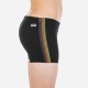 Traje de baño tipo short para natación - Niño - Fitib Flag Negro Amarillo Azul