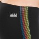 Traje de baño tipo short para natación - Niño - Fitib Flag Negro Amarillo Azul