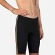 Jammer de natación negro con amarillo fluorescente para niño Fitib