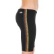 Jammer de natación negro con amarillo fluorescente para niño Fitib
