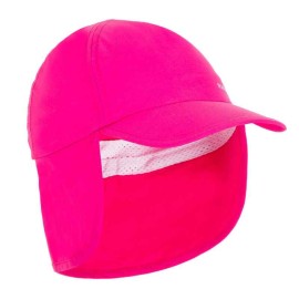 Gorra de natación para bebé anti-UV rosa