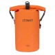 Bolsa impermeable estanca petate naranja de 10 L