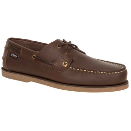 Zapatos náuticos para hombre - Sailing 500 Café Oscuro