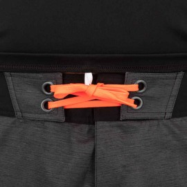 Playera con protección solar/Top de surf para pombre - Anti-UV - Manga Corta - Negro
