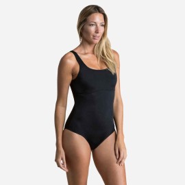 Traje de baño de natación negro para mujer Heva U
