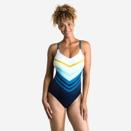 Traje de Baño/Natación Lila Sharp Mujer Azul Marino