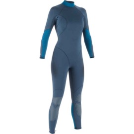 Traje Buceo SCD 500 Mujer Gris Tormenta Neopreno 3 mm
