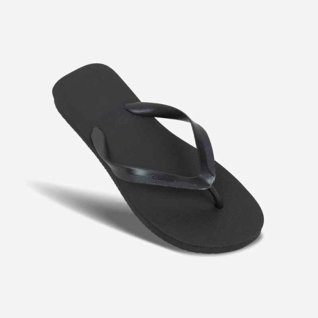 Chanclas negras para hombre 100