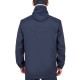 Chamarra Impermeable y Rompevientos Vela Sailing 100 Hombre Azul Marino