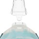 Máscara de superficie turquesa con bolsa para adulto Easybreath 500